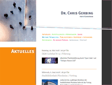 Tablet Screenshot of chrisgerbing.de